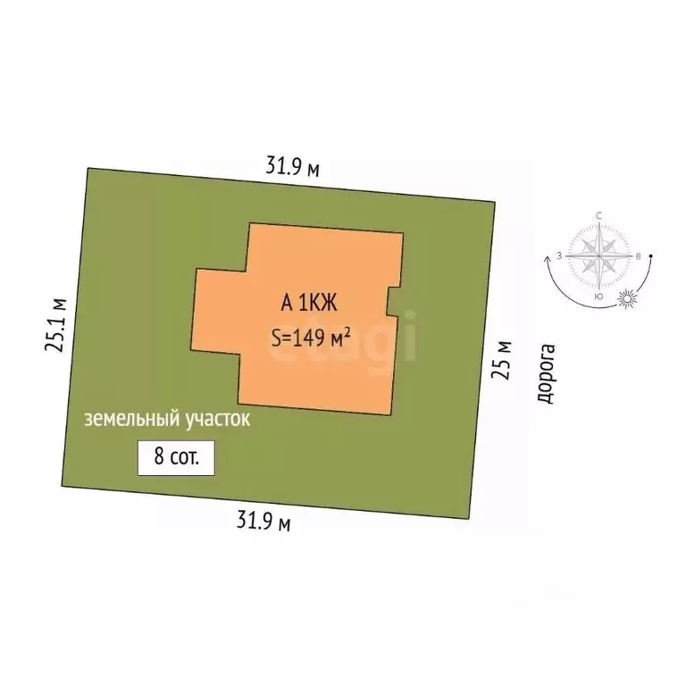 Дом в Тюменская область, Тюменский муниципальный округ, д. Зубарева ... - Фото 2