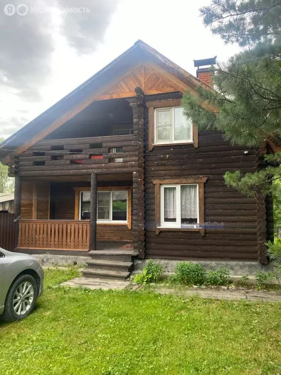 Дом в Алтайский район, посёлок Катунь, Центральная улица (110 м) - Фото 0