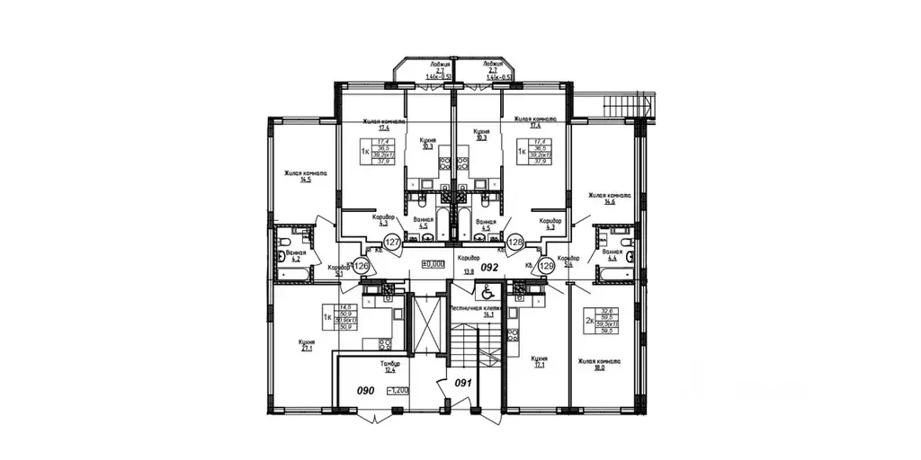1-к кв. Калининградская область, Калининград ул. 1-я Большая окружная ... - Фото 2