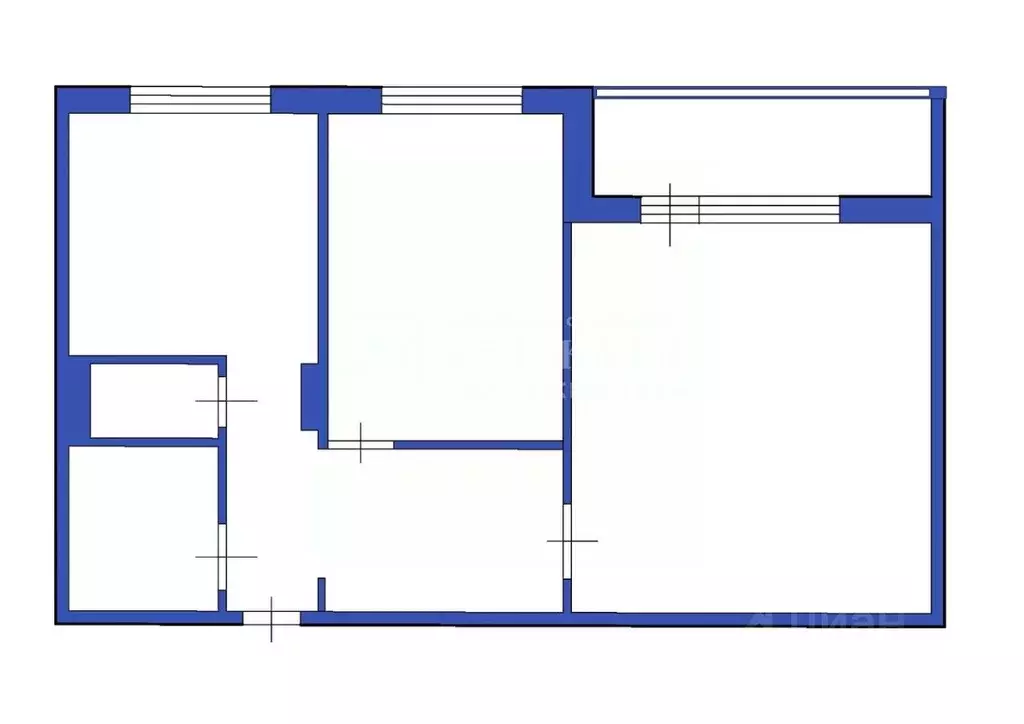 2-к кв. Кемеровская область, Кемерово ул. Тухачевского, 31г (44.5 м) - Фото 2