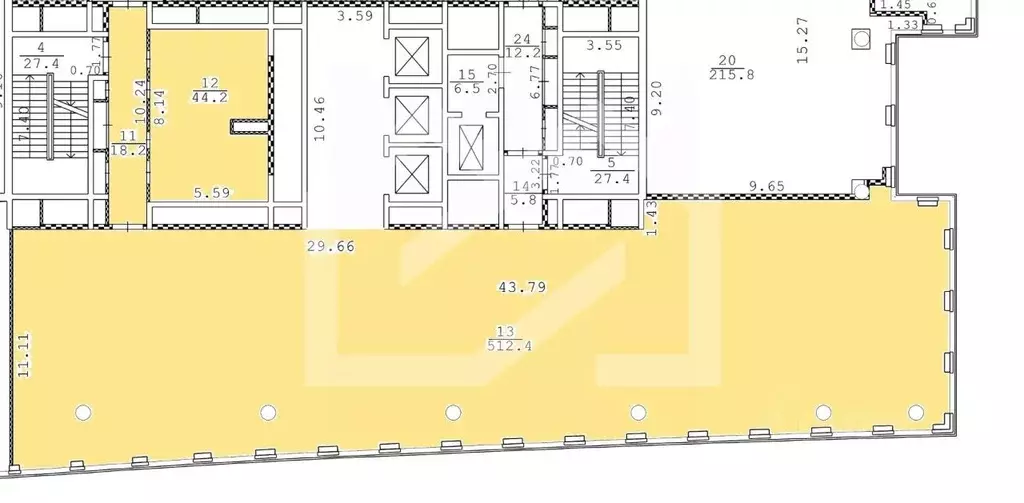 Помещение свободного назначения в Москва Ленинградский просп., 70 (664 ... - Фото 2
