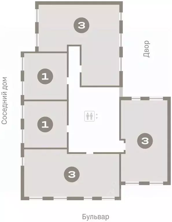 1-к кв. Новосибирская область, Новосибирский район, Краснообск рп, 3-й ... - Фото 2