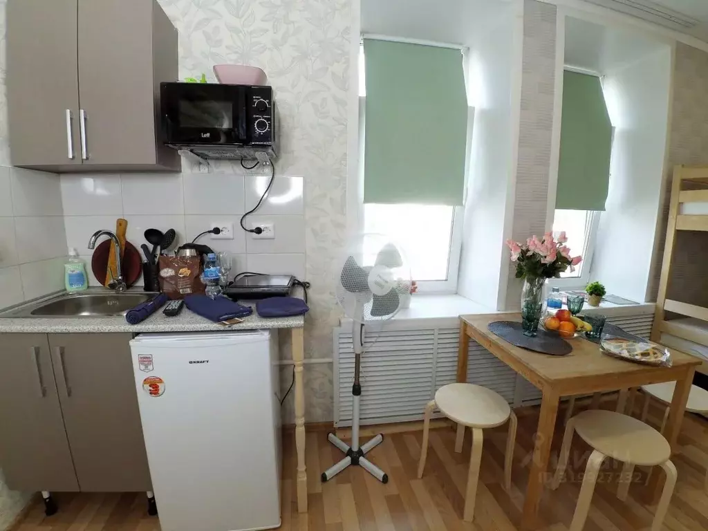 1-к кв. Татарстан, Казань ул. Нурсултана Назарбаева, 9/2 (17.0 м) - Фото 2