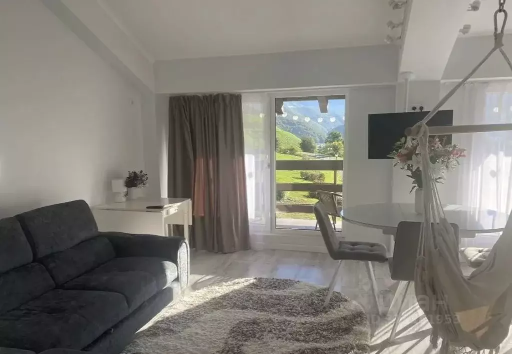 2-к кв. Краснодарский край, Сочи Красная Поляна пгт, ул. Калиновая, ... - Фото 2