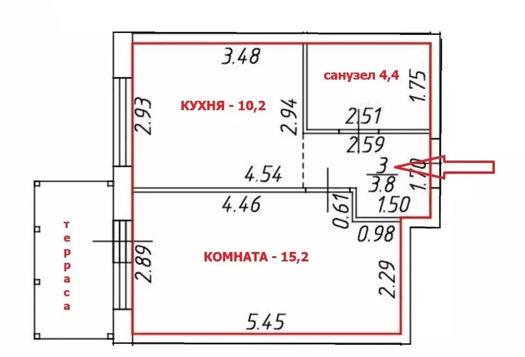 1-комнатная квартира: Сестрорецк, Авиационная улица, 5к2 (33.6 м) - Фото 1