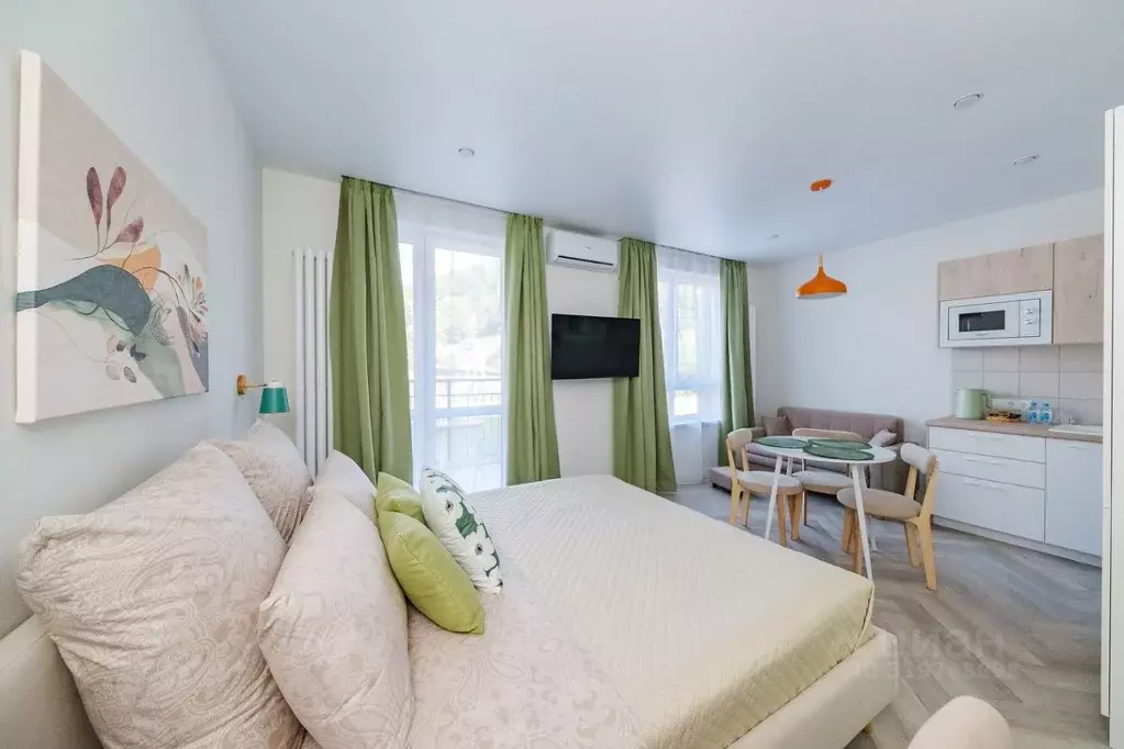 Студия Краснодарский край, Сочи ул. Искры, 88к10 (28.0 м) - Фото 0