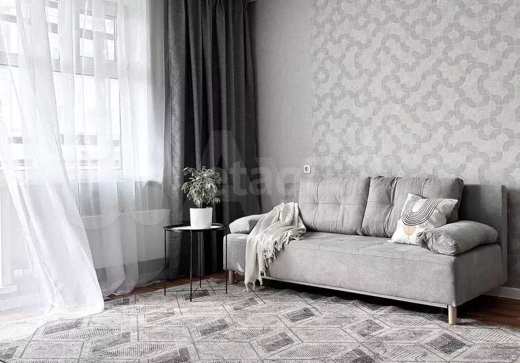 Квартира-студия, 35 м, 4/17 эт. - Фото 1
