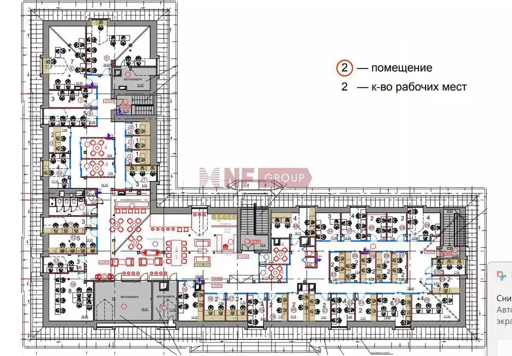 Офис в Москва Большая Грузинская ул., 12С2 (969 м) - Фото 1