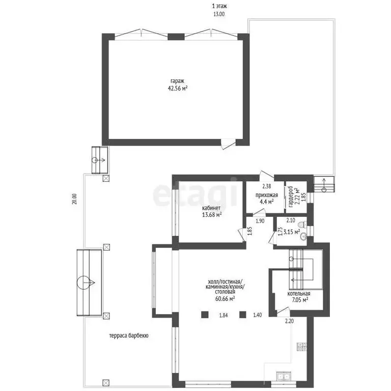 Дом в Севастополь, Славянская улица (244.8 м) - Фото 1