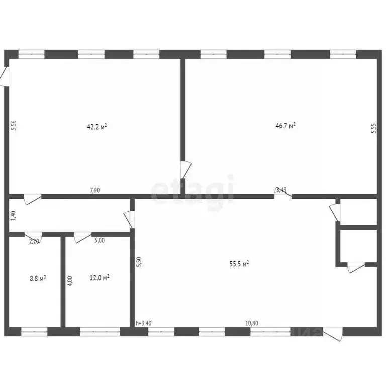 Офис в Томская область, Томск пер. Нахимова, 10 (176 м) - Фото 1