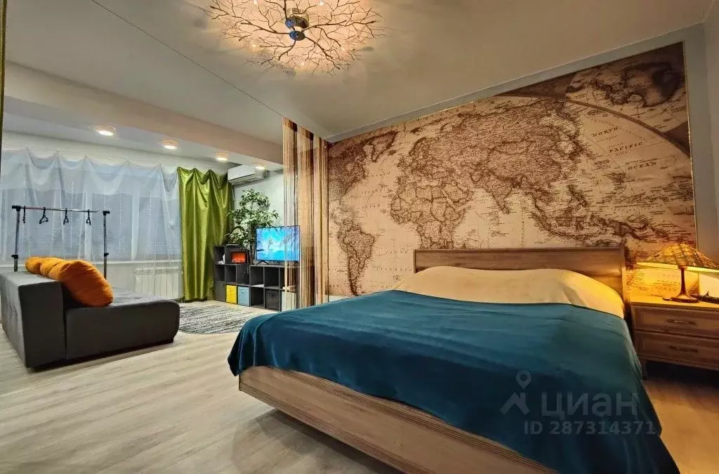 1-к кв. Иркутская область, Иркутск ул. Коммунаров, 14 (45.0 м) - Фото 2