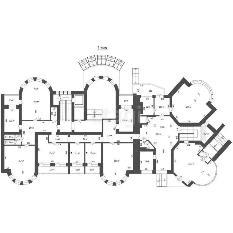 Офис (1793.4 м) - Фото 1
