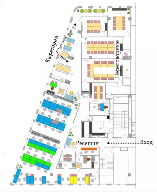 Помещение свободного назначения в Москва Валовая ул., 35 (746 м) - Фото 2
