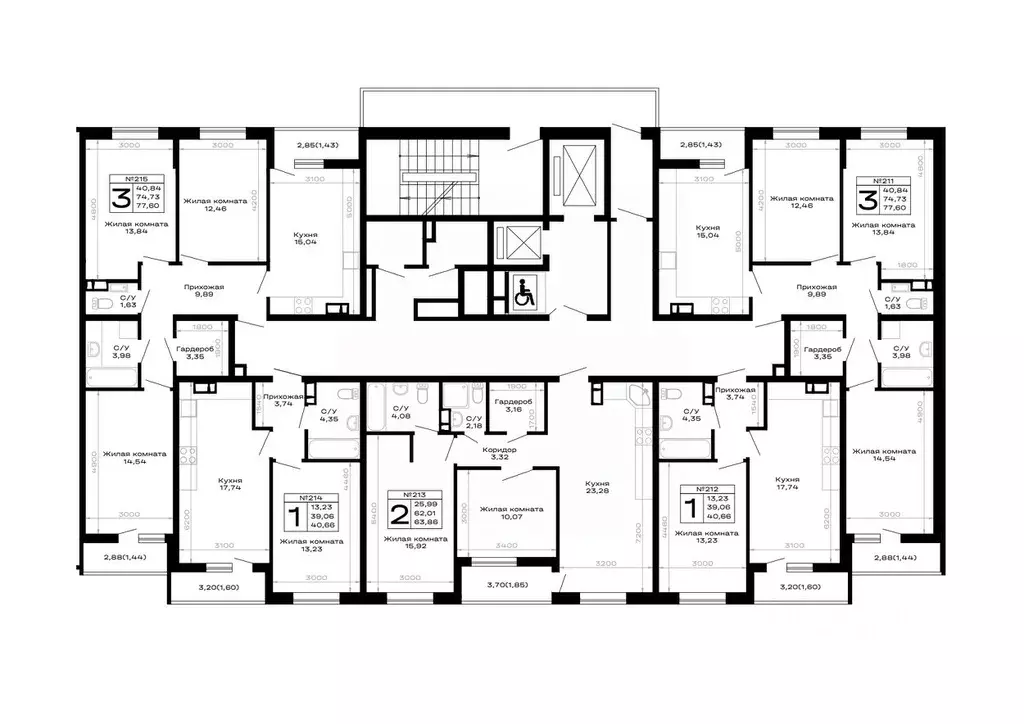 1-к кв. Адыгея, Майкоп  (40.66 м) - Фото 2