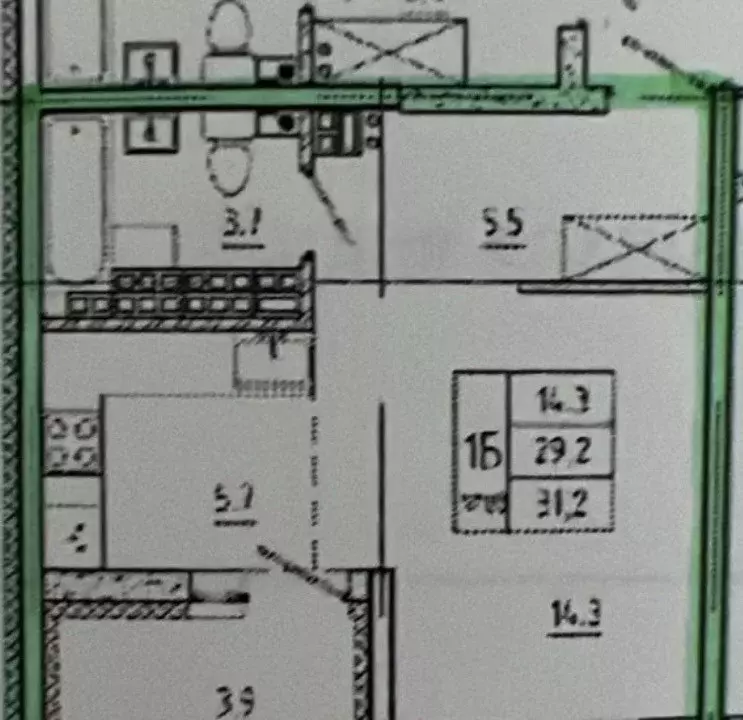 Продаётся квартира-студия, 29.8 м - Фото 1