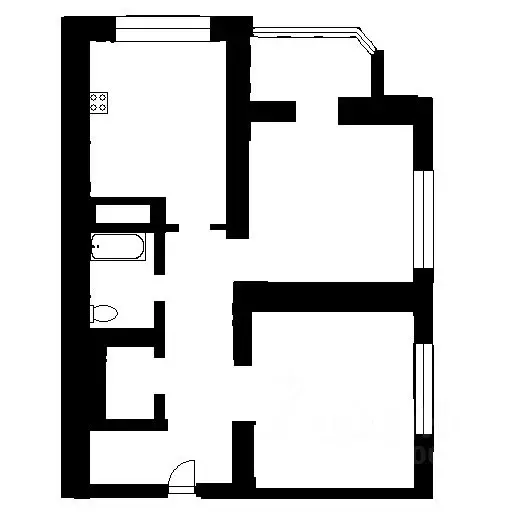 2-к кв. Москва Мосфильмовская ул., 88к4с2 (80.0 м) - Фото 1