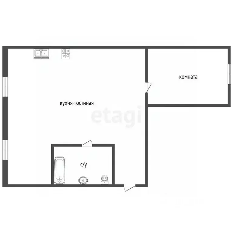 2-к кв. Забайкальский край, Чита Кайдаловская ул., 6 (43.3 м) - Фото 2