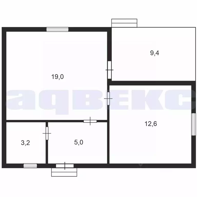 Коттедж в Ленинградская область, Лужский район, Ям-Тесовское с/пос, д. ... - Фото 2