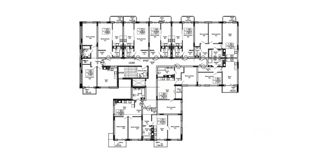 2-к кв. Калининградская область, Калининград Теодор Кроне жилой ... - Фото 2
