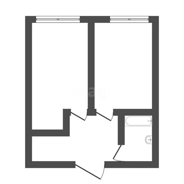 1-комнатная квартира: Воронеж, улица Остужева, 7 (31 м) - Фото 1