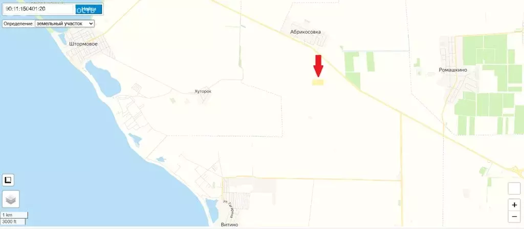 Участок в Сакский район, село Молочное (627 м) - Фото 2