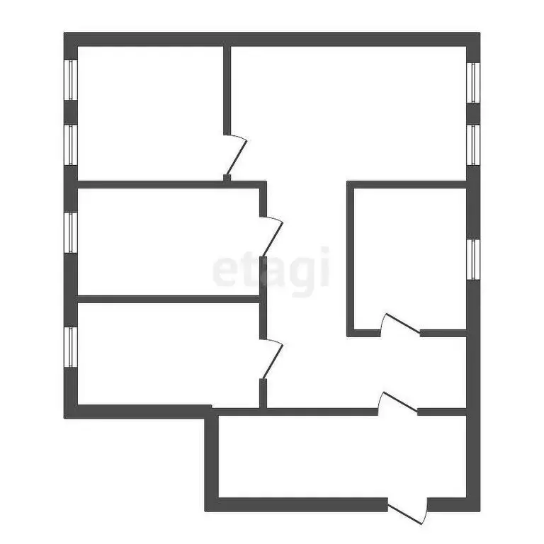 Дом в посёлок Мирный, улица Мира (90.9 м) - Фото 2