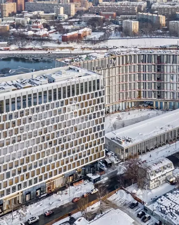 Офис в Москва Дербеневская ул., вл1 (691 м) - Фото 1