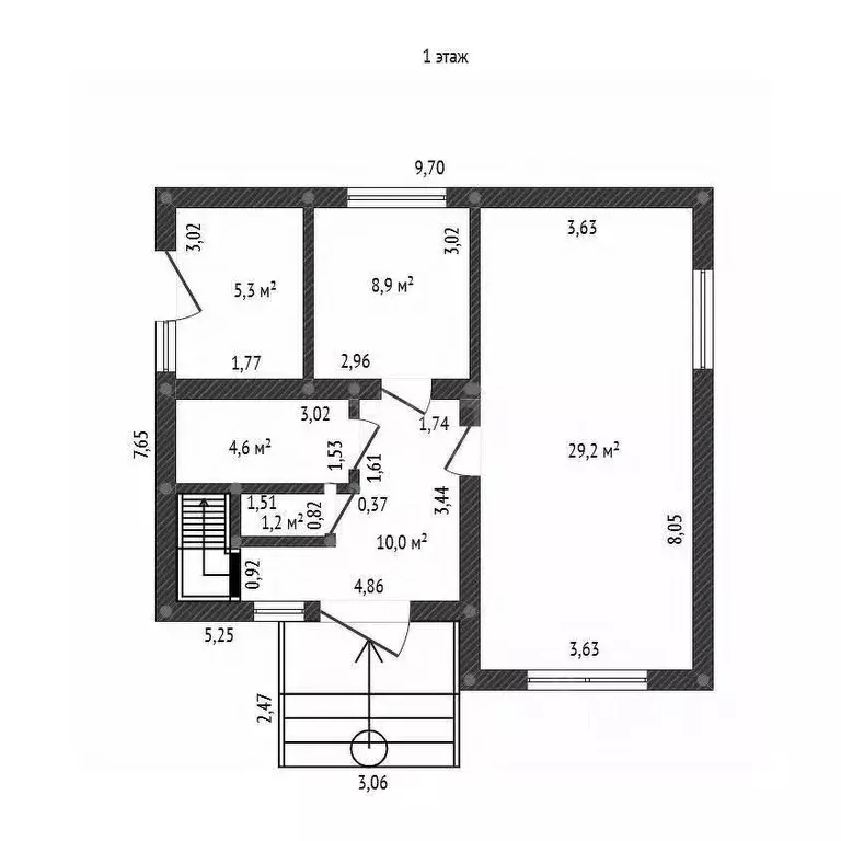 Дом в Башкортостан, Уфа ул. Шарифа Биккула, 9 (130 м) - Фото 1