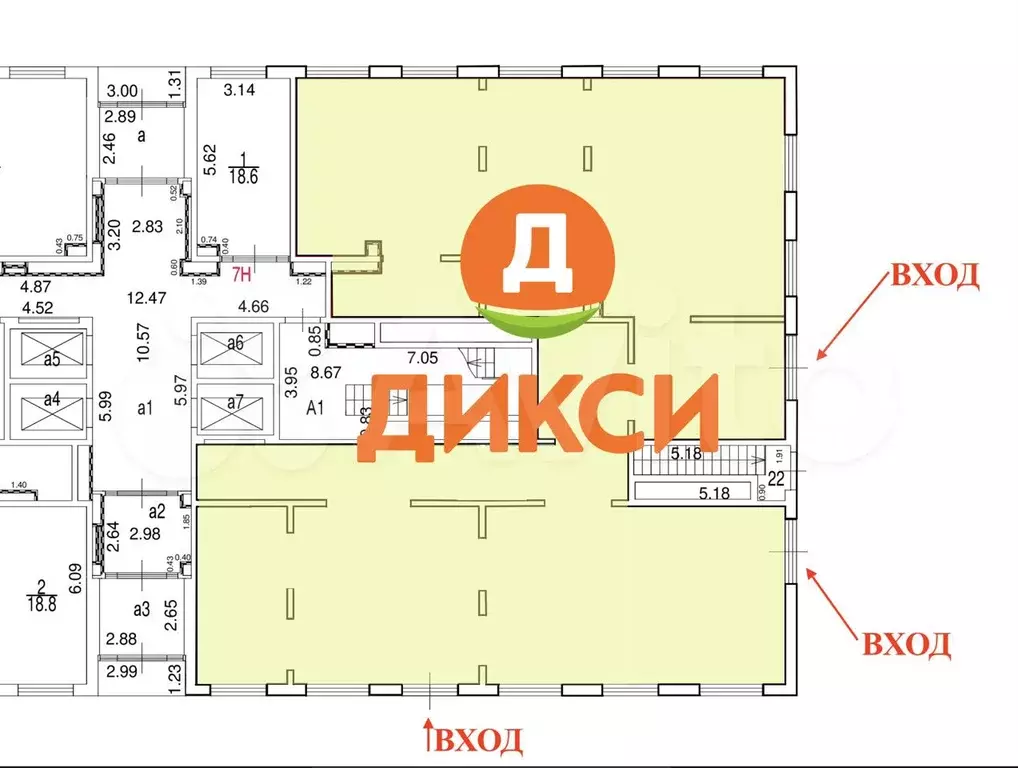 Востребованный продуктовый арендный бизнес. Дикси - Фото 0