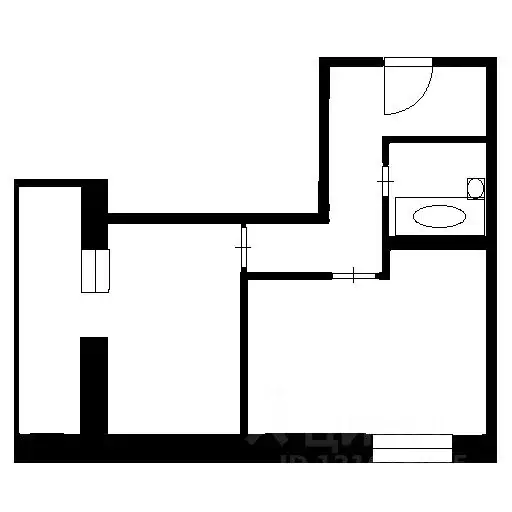 1-к кв. Ленинградская область, Мурино Всеволожский район, просп. ... - Фото 2