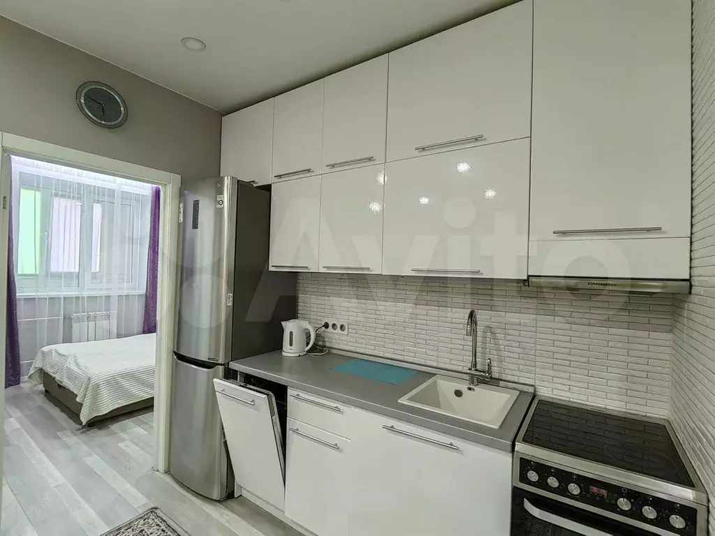 1-к. квартира, 45 м, 2/5 эт. - Фото 1