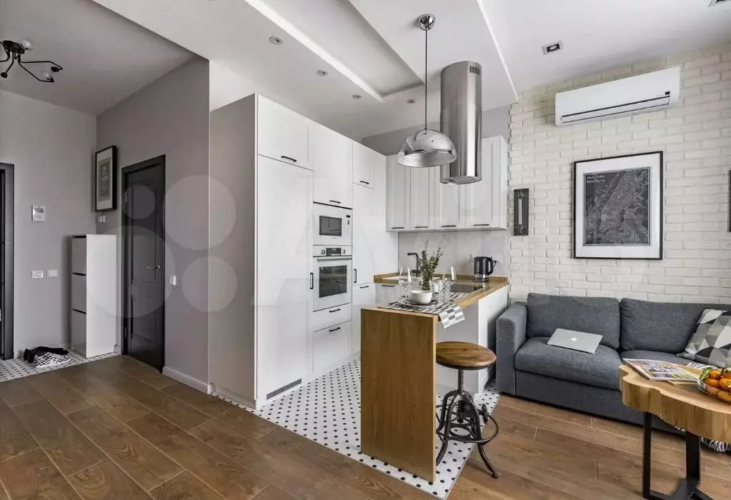 Квартира-студия, 33,2 м, 2/24 эт. - Фото 0