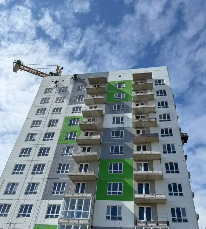 1-к. квартира, 34 м, 4/12 эт. - Фото 1