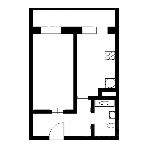 1-к кв. Санкт-Петербург ул. Маршала Казакова, 70к1 (34.4 м) - Фото 0