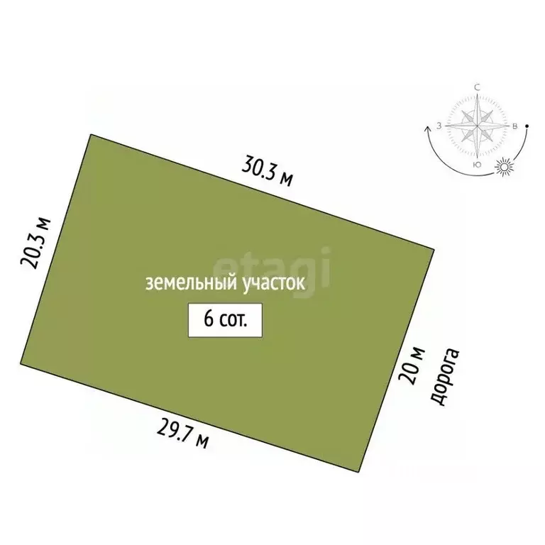 Участок в Москва Киевский рп, Нива СНТ, 363 (14.82 сот.) - Фото 2