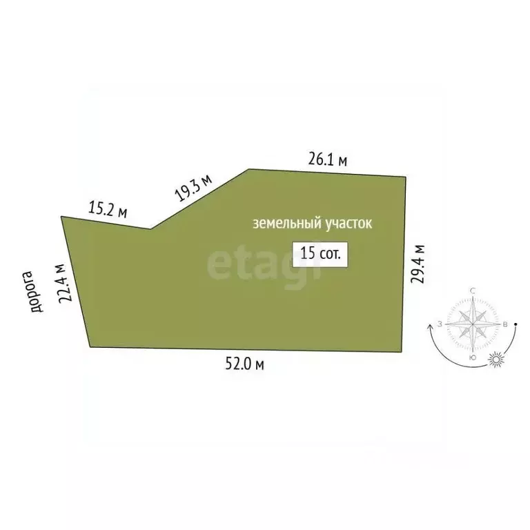 Участок в Тюменская область, Тюмень Войновка мкр,  (15.0 сот.) - Фото 1