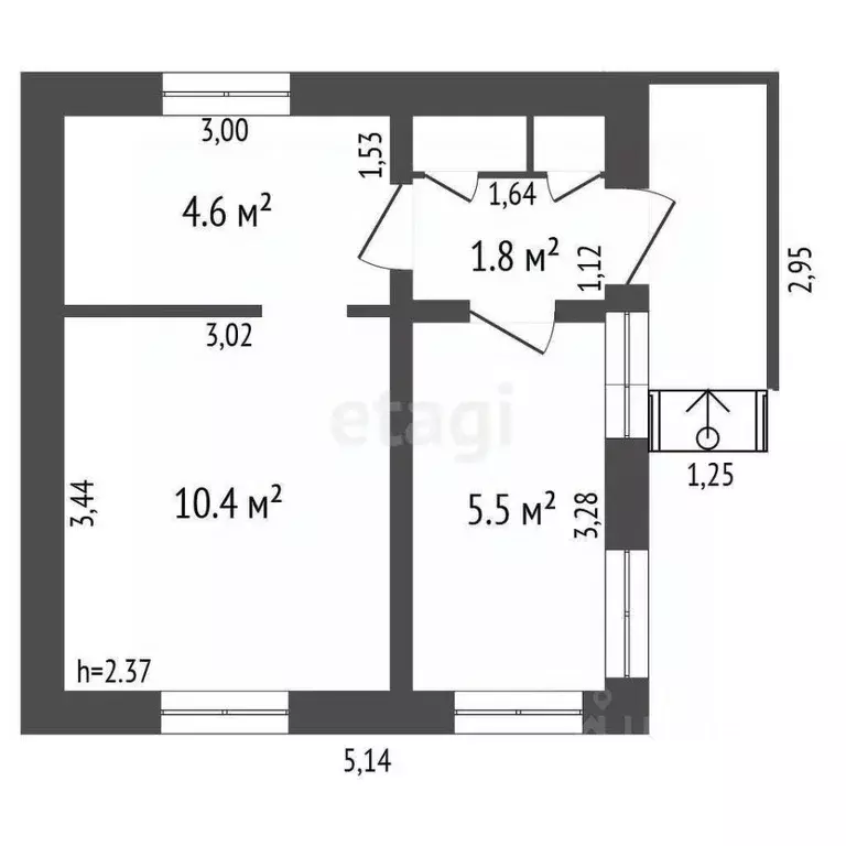 Дом в Владимирская область, Ковров № 2 УКХ СНТ, 200 (23 м) - Фото 1