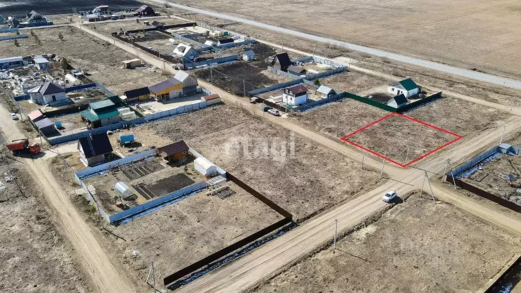 Участок в Тюменская область, Тюменский муниципальный округ, д. Якуши ... - Фото 1