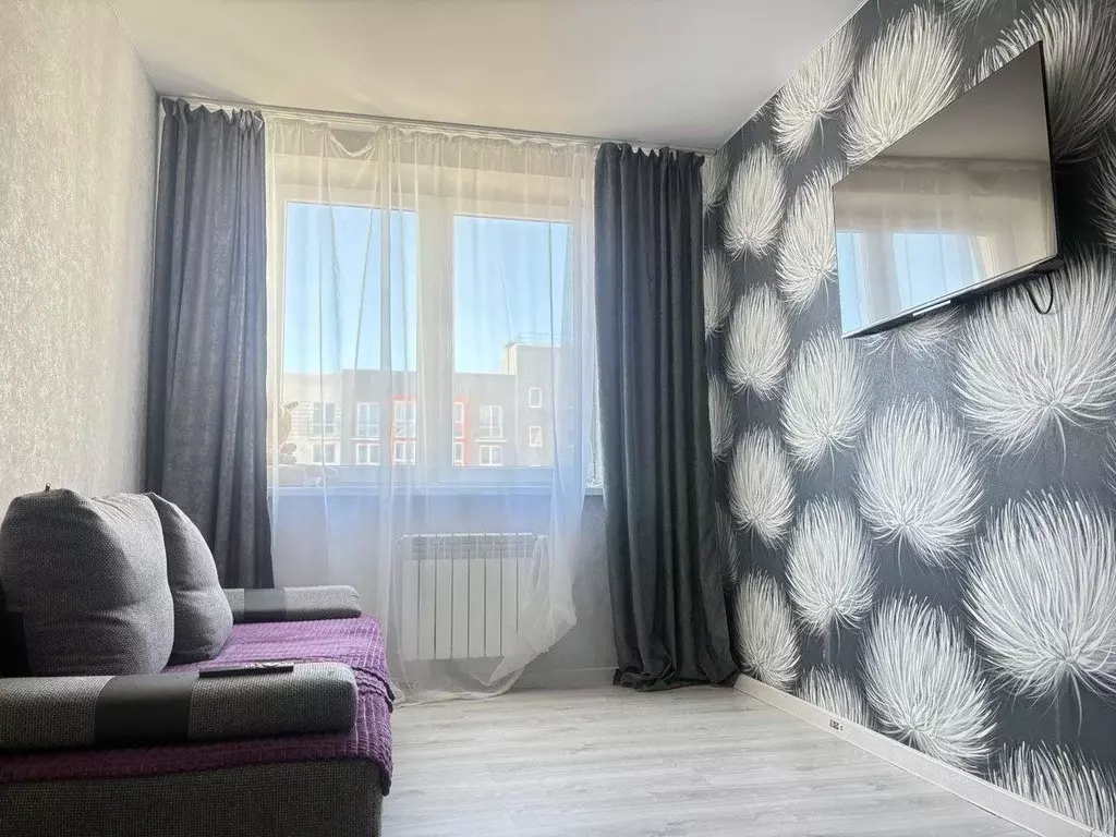 1-к кв. Калининградская область, Калининград ул. Флагманская, 3А (30.0 ... - Фото 1