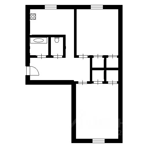 2-к кв. Свердловская область, Нижний Тагил ул. Зари, 52 (44.5 м) - Фото 2