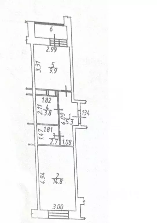 1-к кв. Московская область, Ленинский городской округ, Мисайлово пгт ... - Фото 2