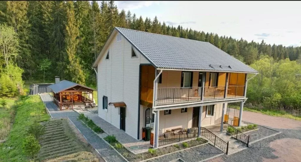 Коттедж в Карелия, Сортавала ул. Энергетиков, 19 (200 м) - Фото 0