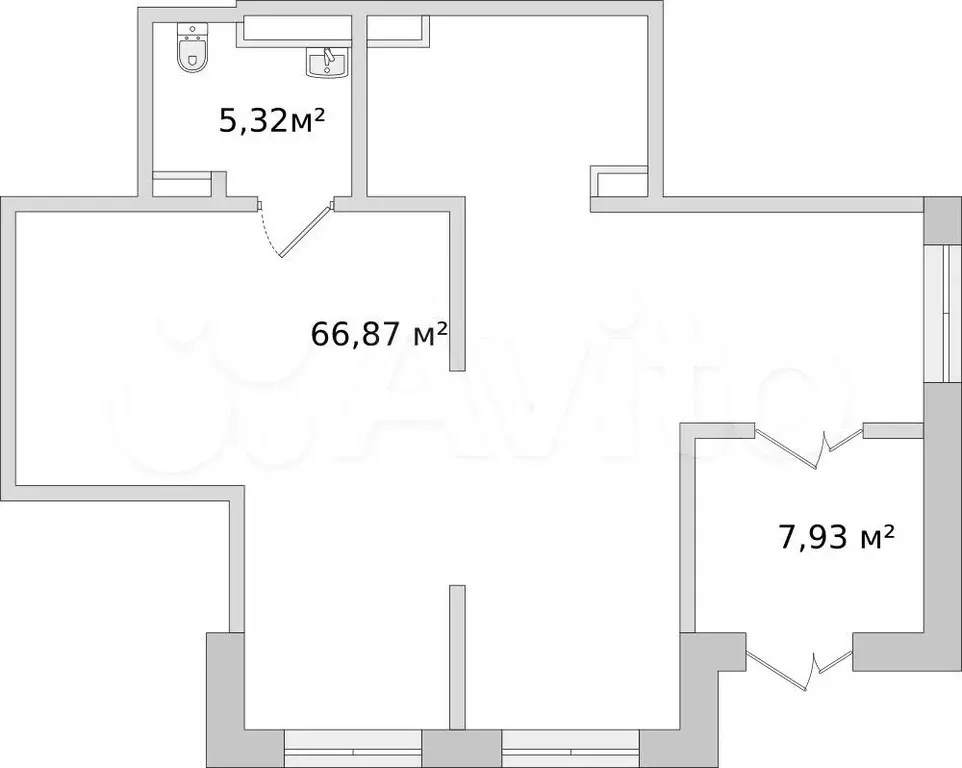 Продам помещение свободного назначения, 78.1 м - Фото 0