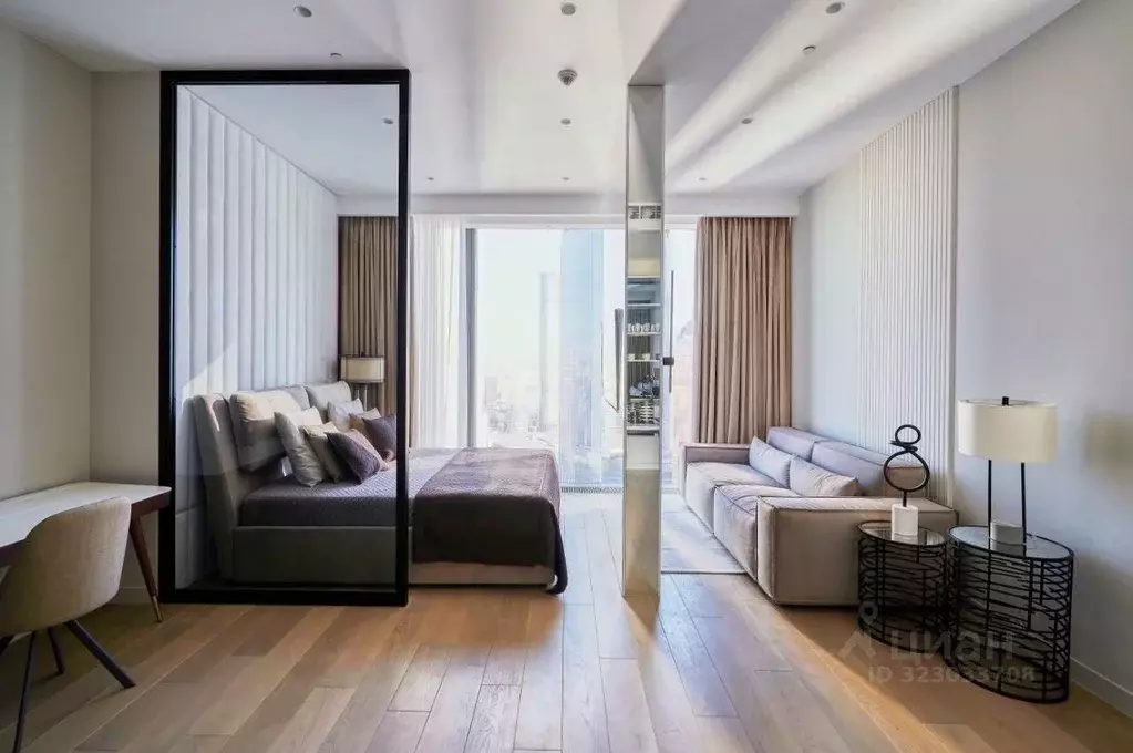 Студия Москва 1-й Красногвардейский проезд, 22с1 (45.2 м) - Фото 0