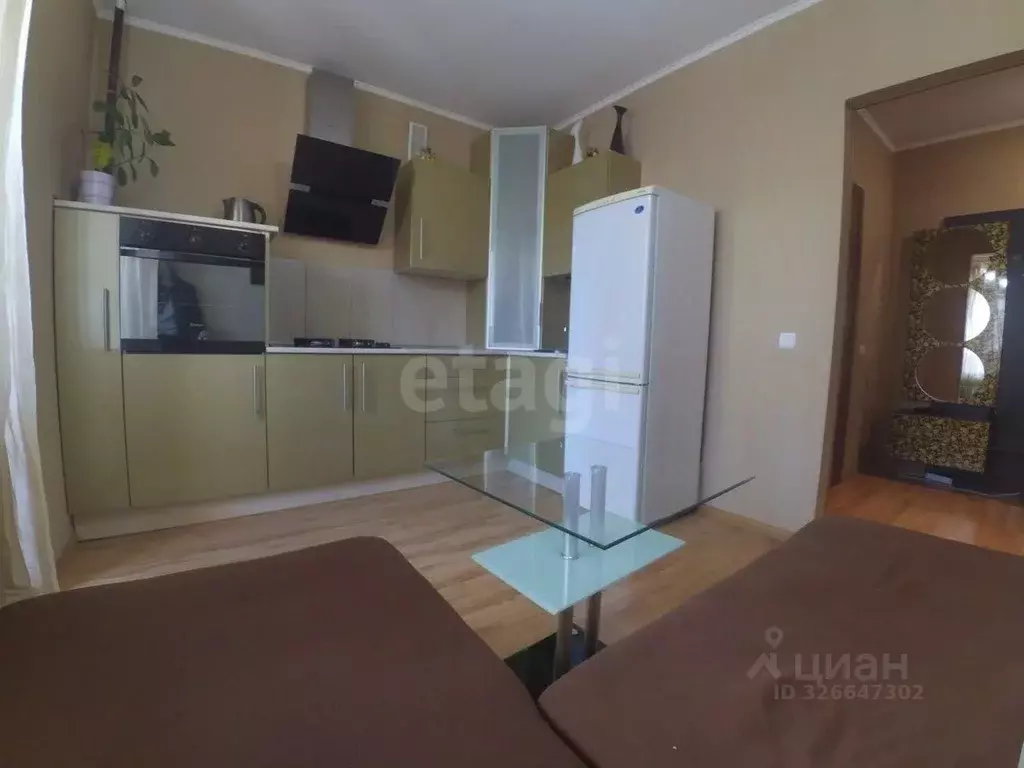 1-к кв. Калининградская область, Калининград Брусничная ул., 1 (42.0 ... - Фото 2