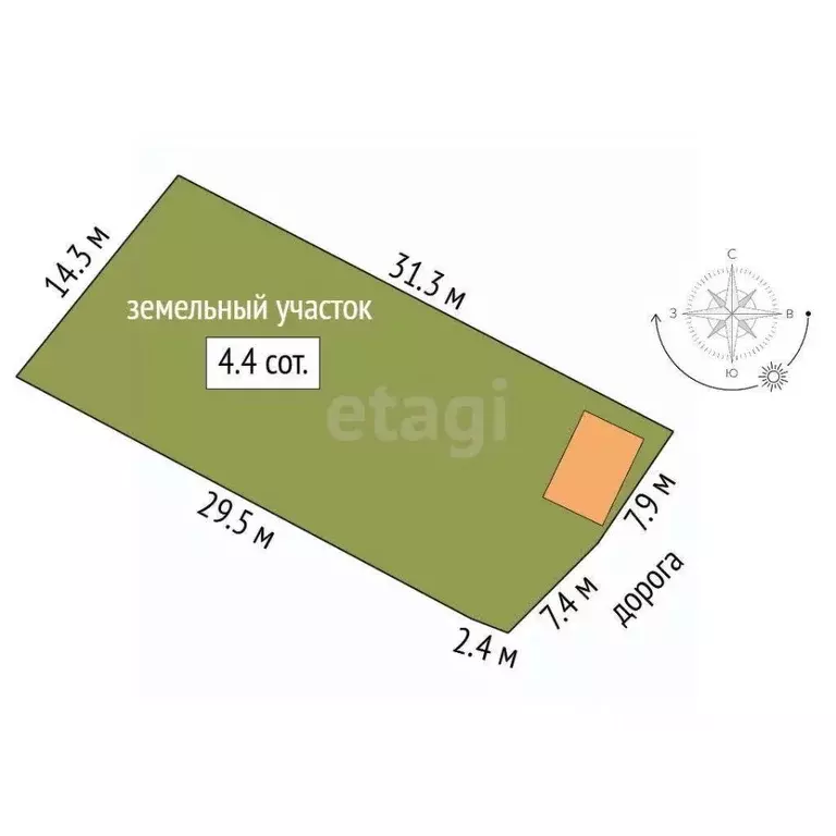 Участок в Башкортостан, Стерлитамак Опытник СНТ,  (4.38 сот.) - Фото 2