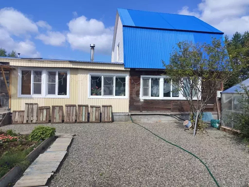 Дом в Камчатский край, Елизовский муниципальный округ, Ромашка-2 СНТ  ... - Фото 1