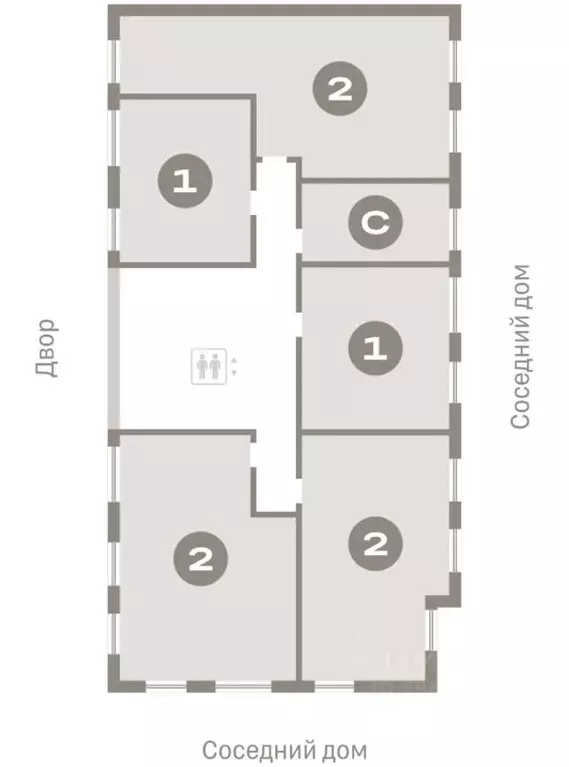 2-к кв. Новосибирская область, Новосибирский район, Краснообск рп, 3-й ... - Фото 2