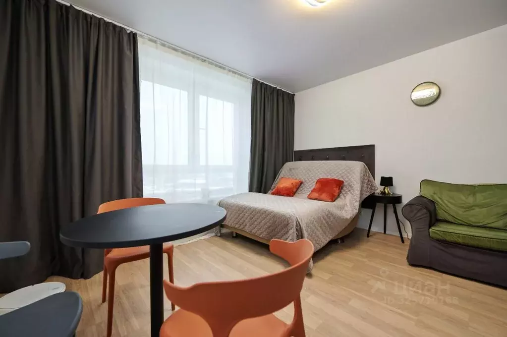 Студия Московская область, Одинцово ул. Рябиновая, 1 (23.4 м) - Фото 2