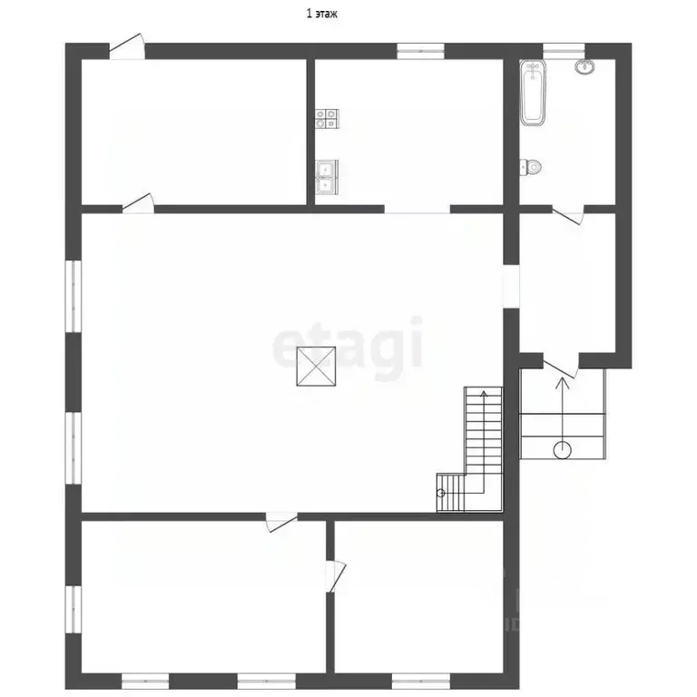 Дом в Архангельская область, Архангельск Нагорная ул., 48 (150 м) - Фото 2